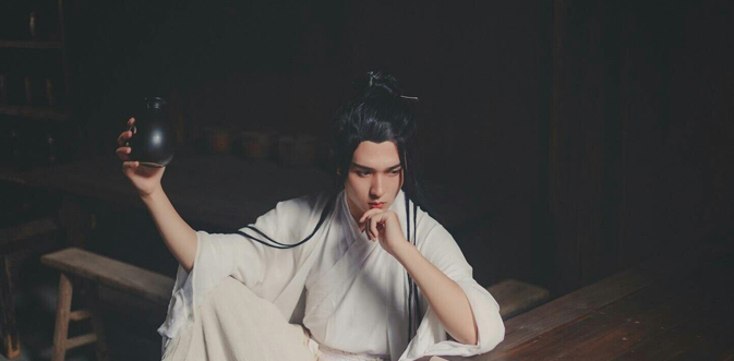 汉服男装‖朗朗如日月之入怀，秋天汉服男装