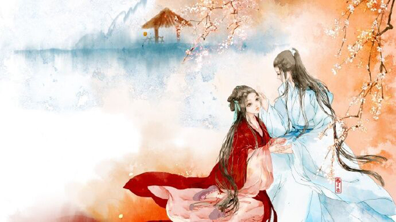 恰春色半分，惜花天气(图1)
