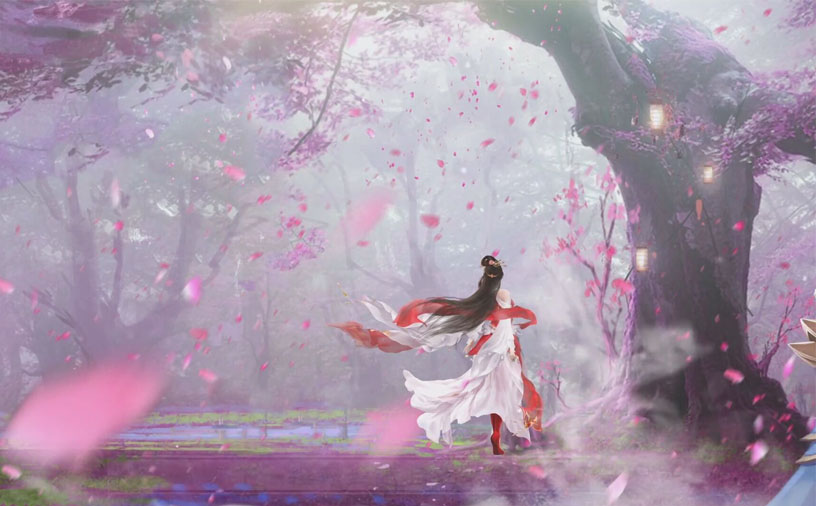 古风小说：桃花曲(图1)