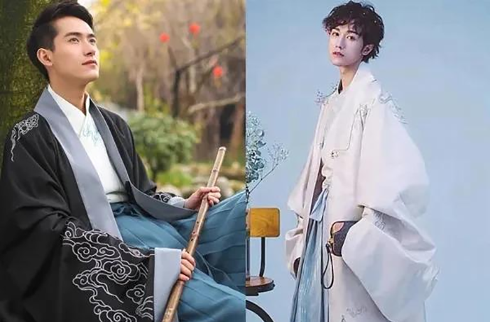 男生穿上“汉服”有多帅？各个都是俏公子(图2)