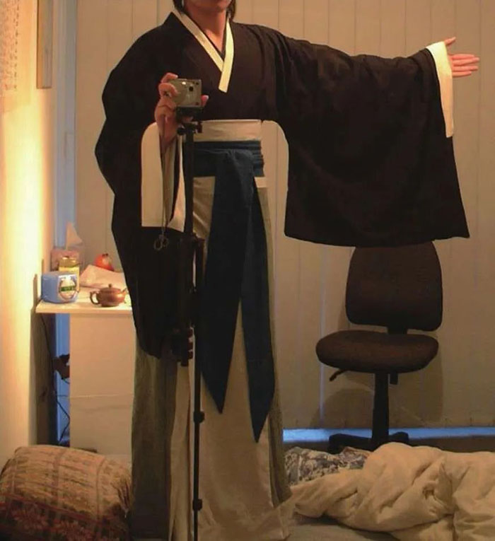 王育良发布的自制汉服照