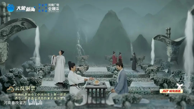 八大电视台中秋晚会的汉服战争，看谁家更胜一筹！(图3)