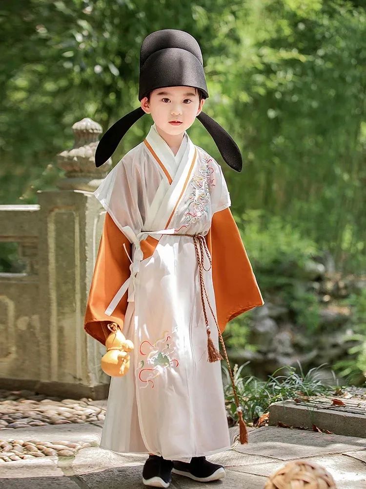汉服童装丨上衣下裳合并是否能被接受？(图5)