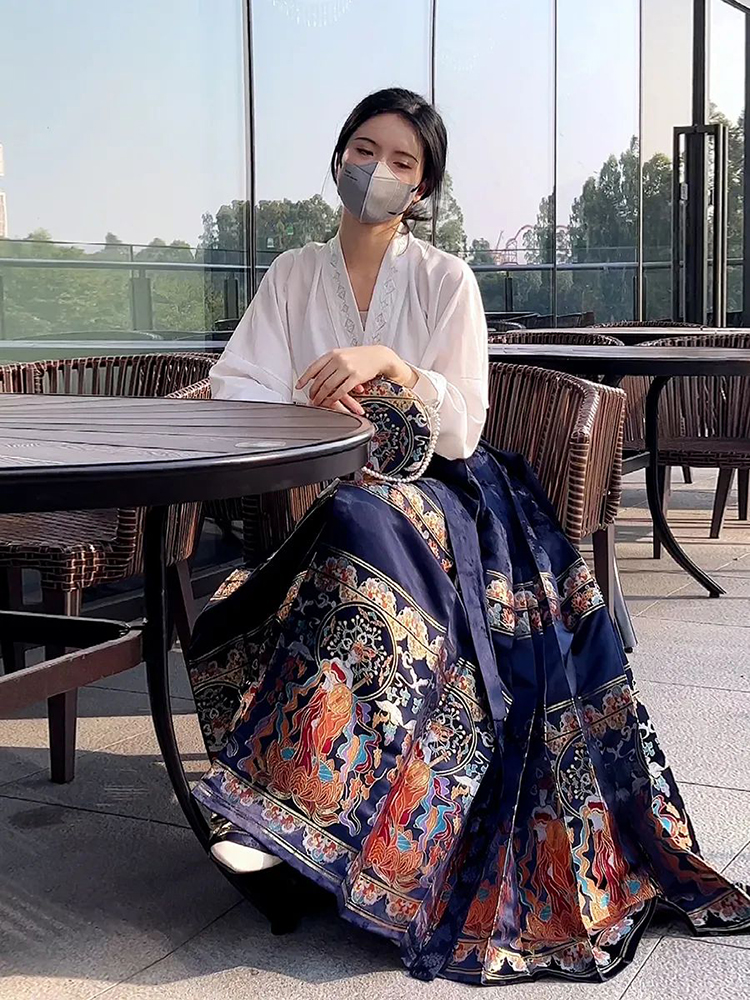 本季汉服顶流马面裙，荡到了多少人的本心尖上(图7)