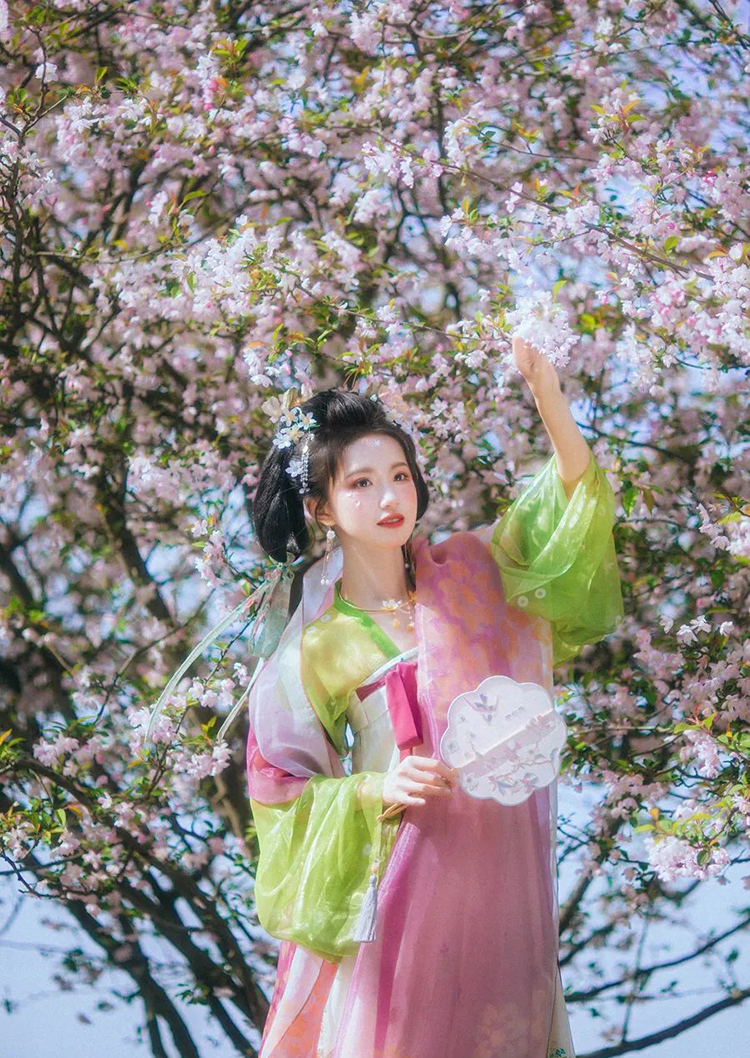 圣微再登榜首，杨馥羽首度榜眼，看2022最受欢迎的汉服模特都有谁？(图14)
