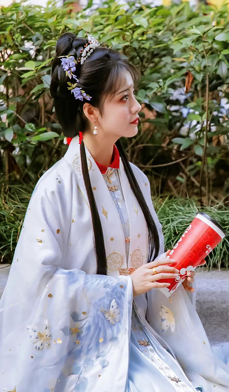 圣微再登榜首，杨馥羽首度榜眼，看2022最受欢迎的汉服模特都有谁？(图17)