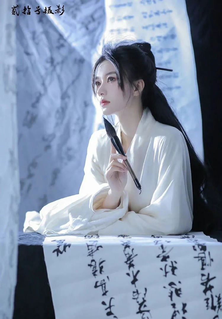 圣微再登榜首，杨馥羽首度榜眼，看2022最受欢迎的汉服模特都有谁？(图20)