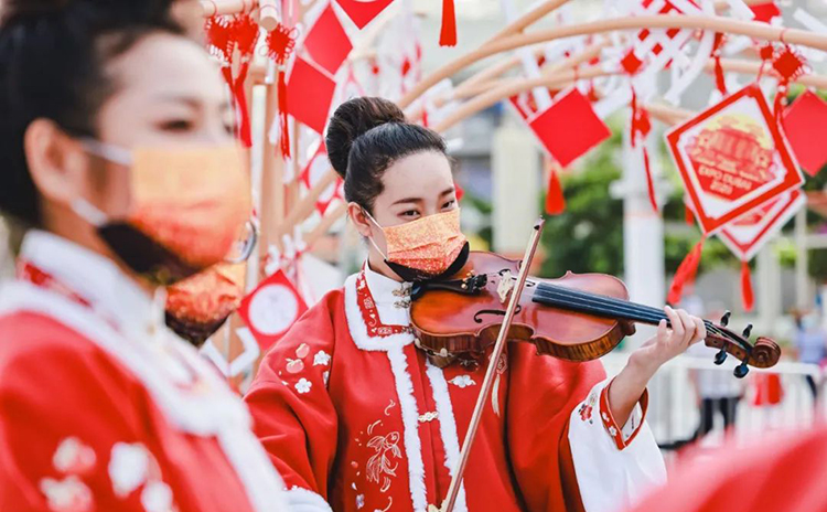 一带一路国际日丨汉服恒久远，国际舞台放异彩(图5)