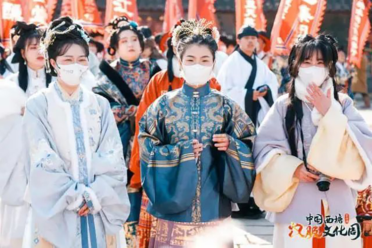 西塘汉服文化周｜绮罗华裳飞舞，第十届汉服周现场(图2)